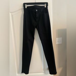J BRAND skinny high rise denim in black